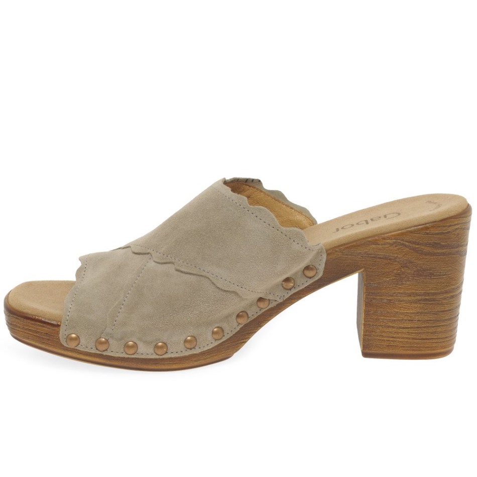 Gabour | Sandales Exclusives Pour Femmes En Daim De Soie Carmen
